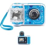 Cámara de fotos vtech kidizoom print cam azul  infantil instantánea