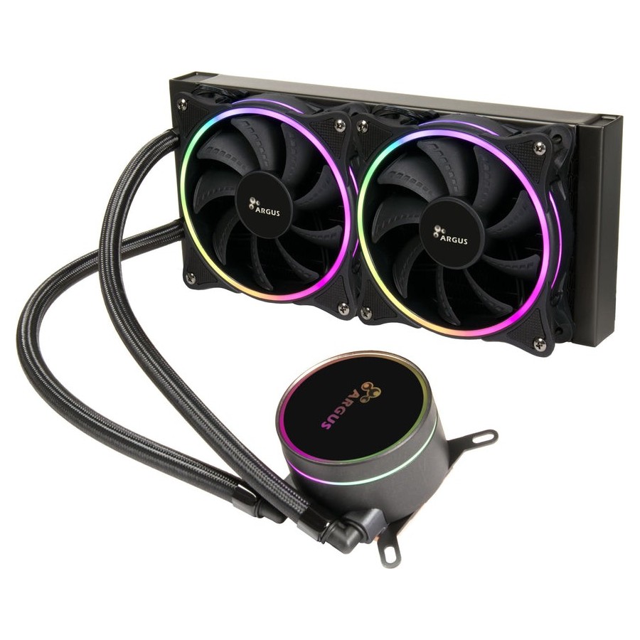 Refrigeracion liquida inter-tech kühler argus iceman lc-240 rgb aio