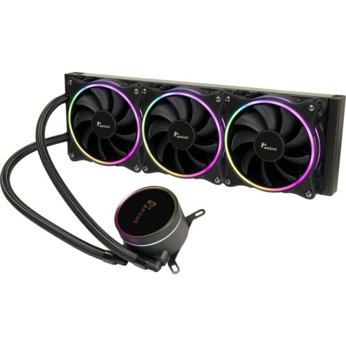 Refrigeracion liquida inter-tech kühler argus iceman lc-360 rgb aio