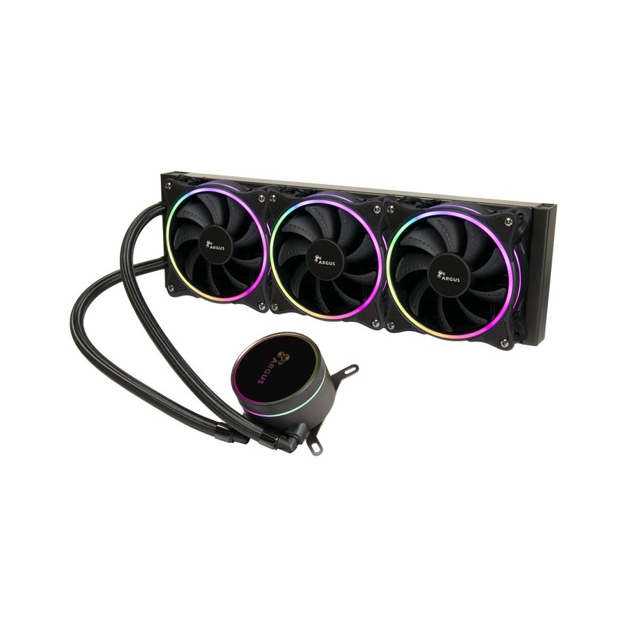Refrigeracion liquida inter-tech kühler argus iceman lc-360 rgb aio