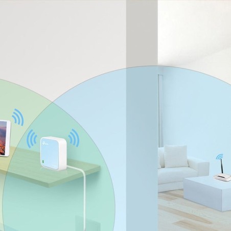 Tp-link tl-wr802n router inalámbrico nano n 300mbps