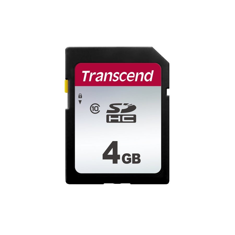 Transcend sdhc 300s 4gb memoria flash clase 10 nand