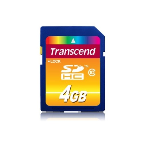 Transcend ts4gsdhc10 memoria flash 4 gb sdhc clase 10