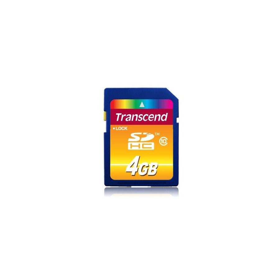 Transcend ts4gsdhc10 memoria flash 4 gb sdhc clase 10