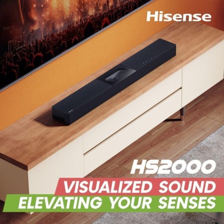 Hisense hs2000 altavoz soundbar 2.1 canales 240 w