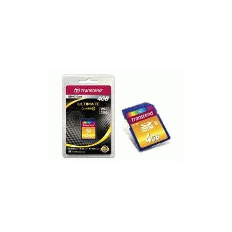 Transcend ts4gsdhc10 memoria flash 4 gb sdhc clase 10