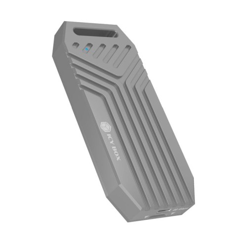 Caja icy box ib-1919m-c42 usb4 m.2 nvme plateada 61113