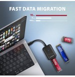 Adm2-cm usb-c adapter   gen 2 m.2 nvme/sata ssd
