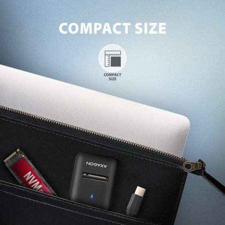 Adm2-cm usb-c adapter   gen 2 m.2 nvme/sata ssd