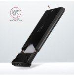 Axagon eem2-ub2 caja externa de aluminio, usb-c 3.2 gen 2 - ssd m.2 nvme, negro