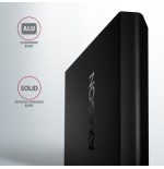 Axagon eem2-ub2 caja externa de aluminio, usb-c 3.2 gen 2 - ssd m.2 nvme, negro