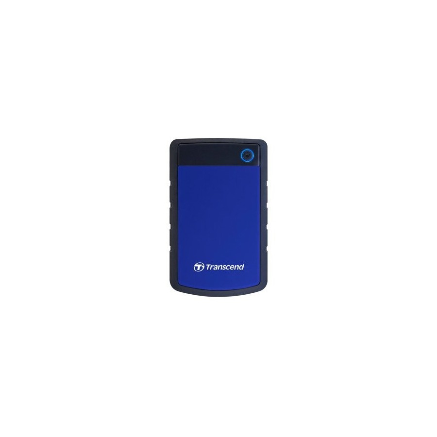 Disco externo hdd transcend storejet 25h3 4000 gb azul, marina
