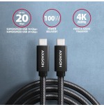 Cable bucm32-cm15ab usb -c usb-c usb3.2 gen2 1.