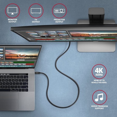 Cable bucm32-cm15ab usb -c usb-c usb3.2 gen2 1.