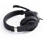 Auriculares hama hs-p350 alámbrico juego negro