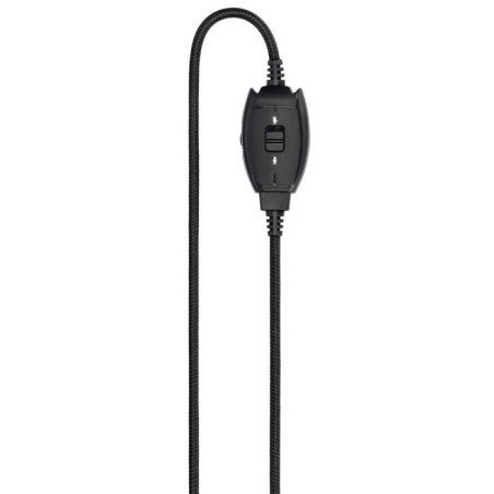 Auriculares hama hs-p350 alámbrico juego negro