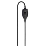 Auriculares hama hs-p350 alámbrico juego negro