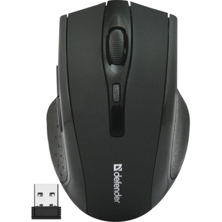 Defender accura mm-665 ratón mano derecha rf inalámbrico óptico 1600 dpi