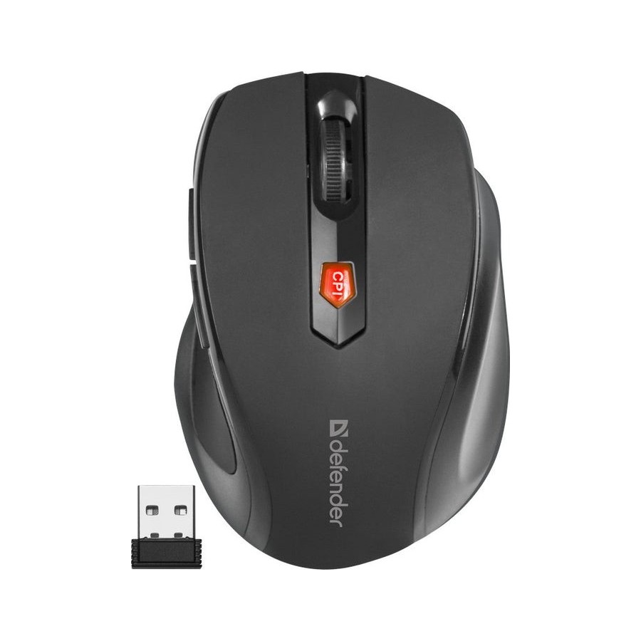 Defender ultra mm-315 ratón mano derecha rf inalámbrico óptico 1600 dpi