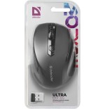 Defender ultra mm-315 ratón mano derecha rf inalámbrico óptico 1600 dpi