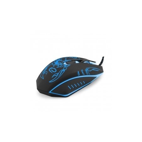 Esperanza mx203 scorpio ratón mano derecha usb tipo a óptico 2400 dpi