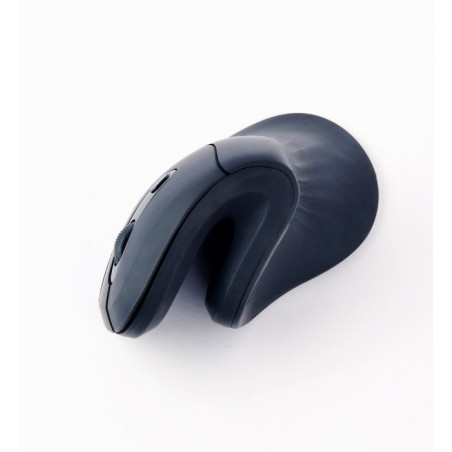 Raton optico inalambrico gembird ergonomico de 6 botones, negro