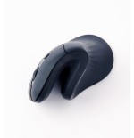 Raton optico inalambrico gembird ergonomico de 6 botones, negro