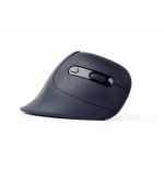 Raton optico inalambrico gembird ergonomico de 6 botones, negro