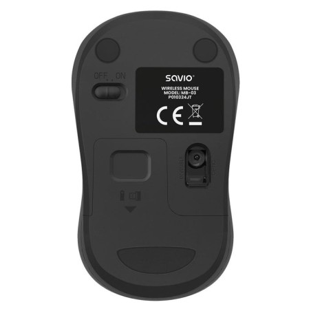Raton savio mb-04 optico inalambrico 1000 dpi