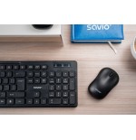 Raton savio mb-04 optico inalambrico 1000 dpi
