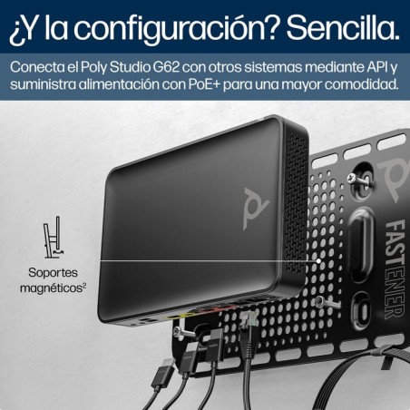 Poly sistema de videoconferencia studio g62
