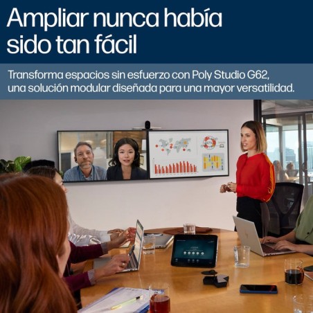 Poly sistema de videoconferencia studio g62