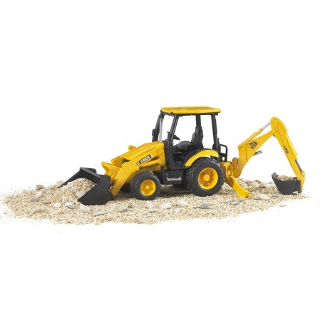 Retroexcavadora jcb midi cx de bruder, modelo de vehículo   4001702024277