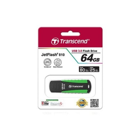 Pendrive transcend 64gb jetflash 810 usb3.0 80/25mb/s