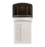 Pendrive transcend 64gb jetflash 890 usb3.1 typ-c + typ-a