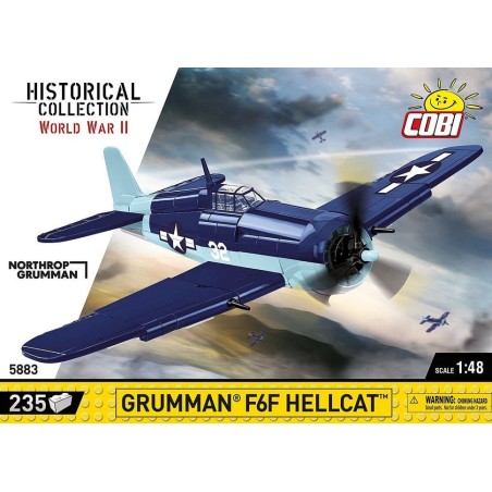 Cobi blocks grumman f6f  hellcat 235 blocks