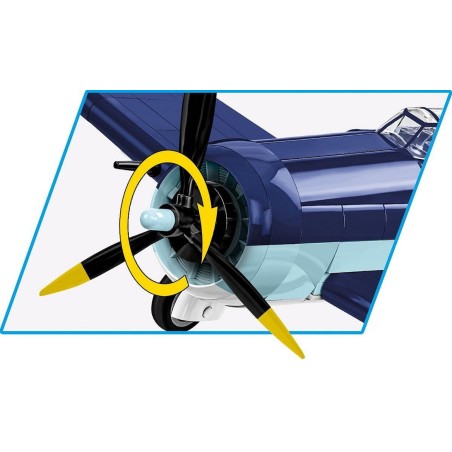 Cobi blocks grumman f6f  hellcat 235 blocks