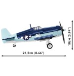 Cobi blocks grumman f6f  hellcat 235 blocks