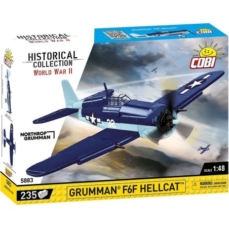 Cobi blocks grumman f6f  hellcat 235 blocks