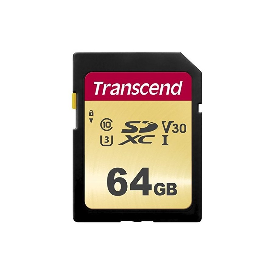 Transcend 64gb, uhs-i, sd memoria flash clase 10