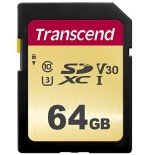 Transcend 64gb, uhs-i, sd memoria flash clase 10