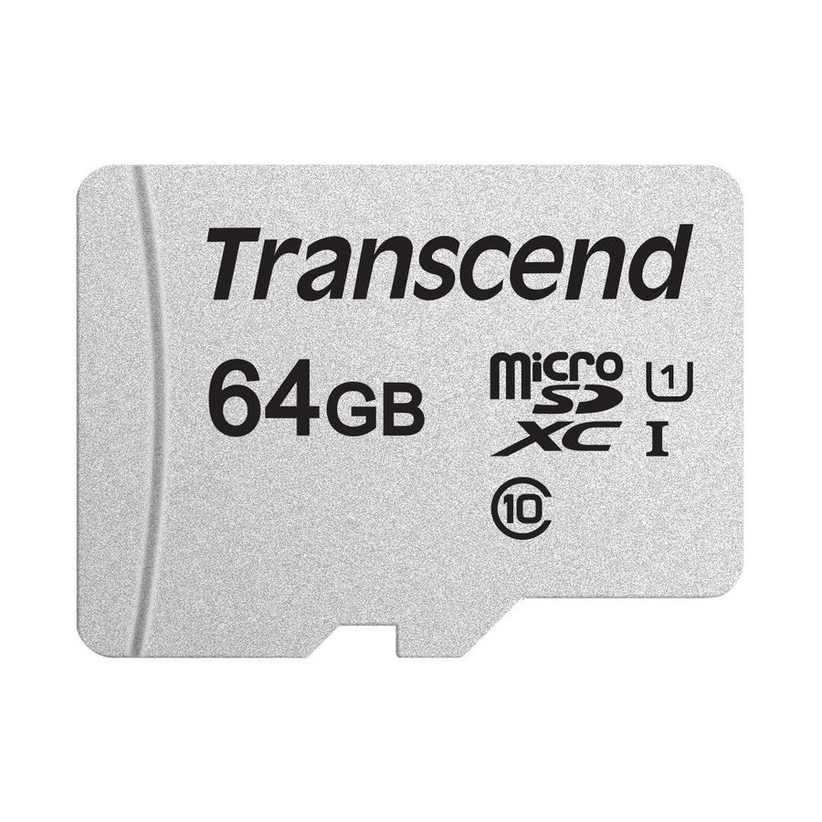 Transcend 300s memoria flash 64 gb microsdxc clase 10 nand