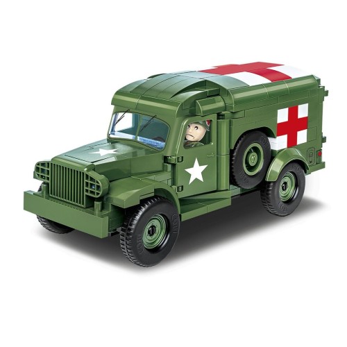 Cobi dodge wc-54 ambulance, toys de diseño cobi-2257