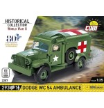Cobi dodge wc-54 ambulance, toys de diseño cobi-2257