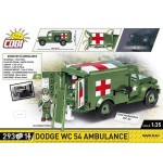 Cobi dodge wc-54 ambulance, toys de diseño cobi-2257