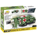Cobi dodge wc-54 ambulance, toys de diseño cobi-2257