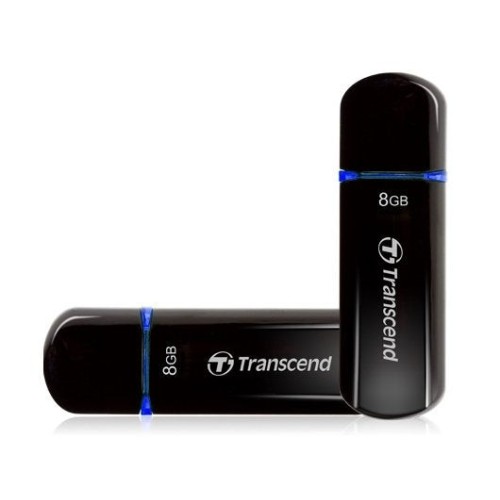 Pendrive transcend jetflash 600 8gb usb2.0 blue read 32 mbyte/s write 12 mbyte/s