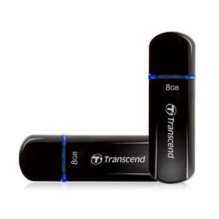 Pendrive transcend jetflash 600 8gb usb2.0 blue read 32 mbyte/s write 12 mbyte/s
