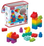 Fisher price klocki mega bloks 60 elementos