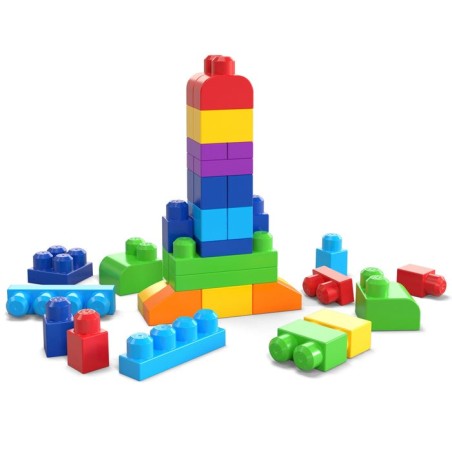 Fisher price klocki mega bloks 60 elementos